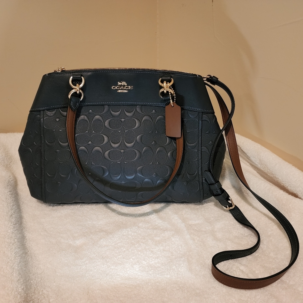 Coach Midnight Blue Purse